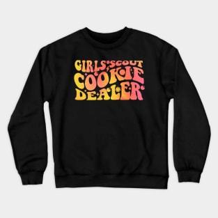 Its Me Hi Im The smarter Cookie Girls groovy scouting Troop Crewneck Sweatshirt